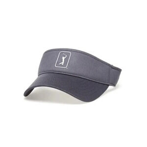 PGA Tour Apparel AirFlux Adjustable‎ Mesh Visor in Quiet Shade Gray One Size NWT